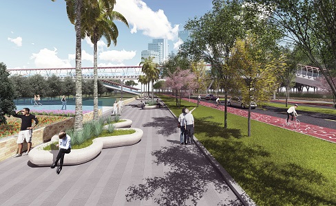 福州滨江新城滨海绿道